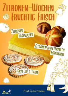 Zitronen Wochen fruchtig frisch